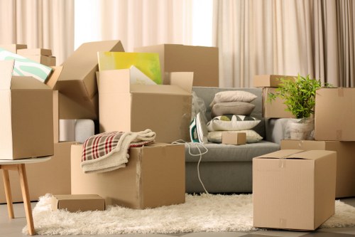 Eco-friendly moving truck service operating in Earls Court