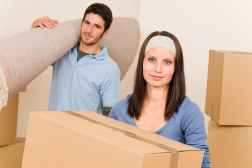 Customer service at Earls Court storage center